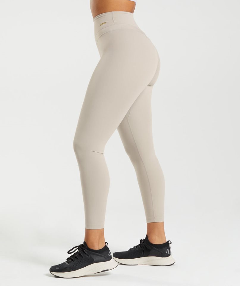 Women's Gymshark Whitney High Rise Leggings Light Grey | CA 1N0375